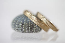 Grass-Blade Wedding Rings