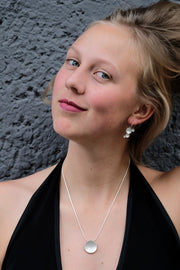 <transcy>Dewdrops Silber
 Ohrringe hängend</transcy>