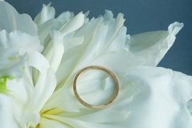 Textured Gold Ring