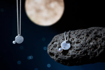 <transcy>Orbit Silberkette
 mit Perle</transcy>